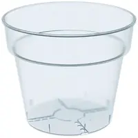 Květináč Planti 16,5 cm transparentní