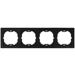 Rámček 4-násobný černy Imperia