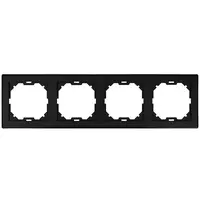 Rámček 4-násobný černy Imperia