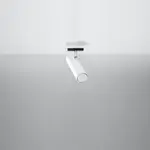 Nástenná lampa  Indiana 1 A-0495 biely