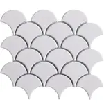 Mozaika 09364 Facheroptik White Mat 26/22