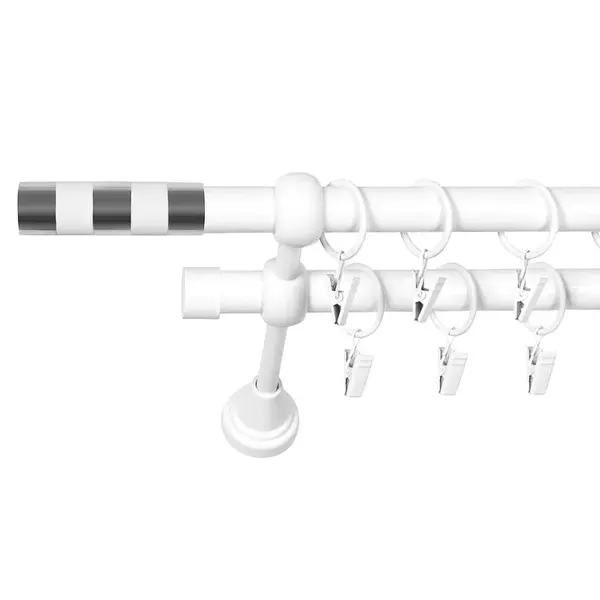 Garniž II Promo FI 19 240cm duo biela-chrómová