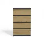 Komoda 4S M4 Malwa antracit/artisan