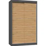 Skříň Iga 120 antracit/artisan C