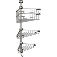 Trojitá rohová polička