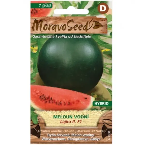 Melón vodný F1 - hybrid, červený