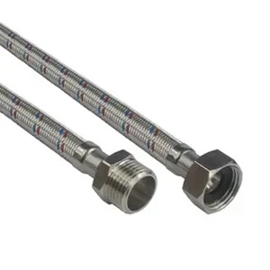 Připojovací hadice na vodu M1/2˝xM1/2˝ - 1000mm  F1/2