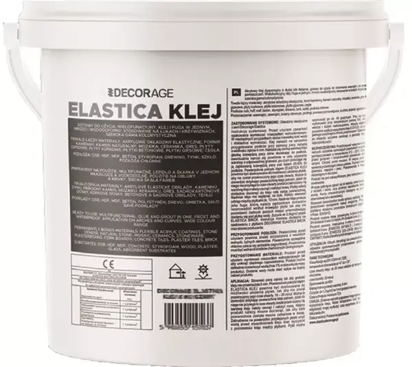 Lepidlo - Škárovacia Hmota ELASTICA Sivá 5 kg