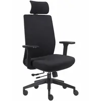 Otočné kreslo Prospero Látka čierna