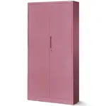 Skriňa Jan kovová púdrovo ružová