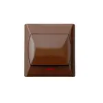 Krížová spojnica s osvetlením ŁP-4AS hnedá