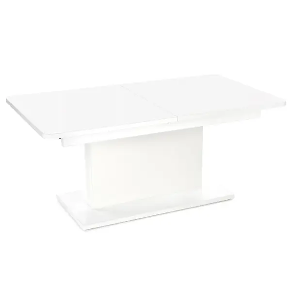 Rozkládací konferenční stolek Busetti bílá 126/167