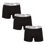 Pietro Filipi 3PACK pánské boxerky černé (3BCL003) XL