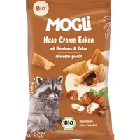 MOGLi BIO Plněné lískooříškové taštičky 30 g