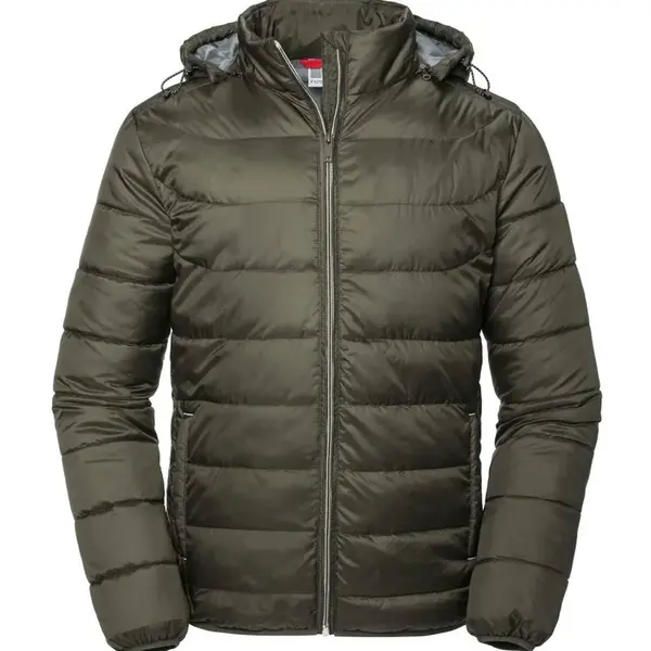 Olivová Pánská nano bunda Russell