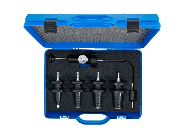 BGS technic Pumpa pro tlakování chladící soustavy, kónické adaptéry - BGS 8096