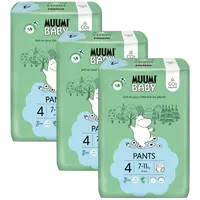 Muumi Baby Pants 4 Maxi 7–11 kg eko kalhotky 120 ks