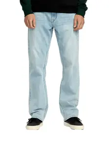 Volcom pánské kalhoty Kinkade Denim Dry Vintage | Modrá | Velikost 34