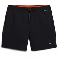 Napapijri V-HALDANE Pánské koupací šortky, černá, velikost XXXL