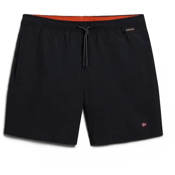 Napapijri V-HALDANE Pánské koupací šortky, černá, velikost XXXL