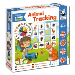 Captain Smart Chytré bingo - po stopách zvířat