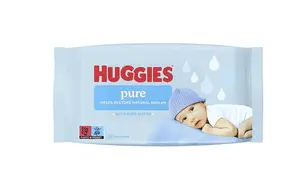 Huggies Pure Single vlhčené ubrousky 56 ks