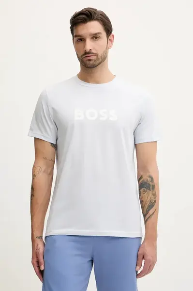Bavlněné tričko BOSS T-Shirt RN