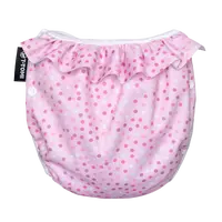 T-TOMI Plavky plenkové s volánkem, 5-15kg, Pink dots