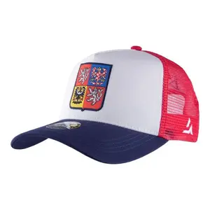 FLLÖS T-CAP CZECH 9 Trucker kšiltovka, červená, velikost UNI