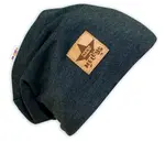 Baby Nellys Bavlněná čepička ® - grafit vel.  104