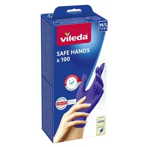 Vileda Safe vel. M/L rukavice jednorázové 100 ks