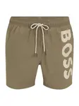 BOSS Plavecké šortky 'Octopus'  béžová / farba ťavej srsti