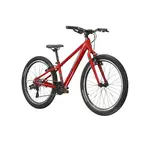 Juniorské kolo Kross LEVEL JR 1.0 24" Gen 007 S (12", 130-150 cm) červená / marinový / lesk
