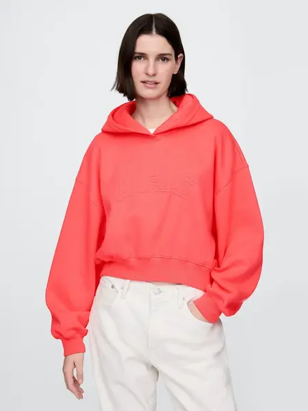 GAP  Dámska Oversize crop mikina 746918-03 Veľkosť: S