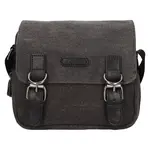 Unisex taška přes rameno Katana Udine, canvas − černá