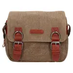 Unisex taška cez rameno Katana Udine - hnedá