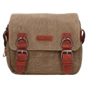 Unisex taška cez rameno Katana Udine - hnedá