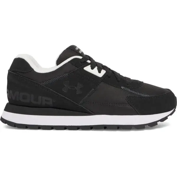 Under Armour GS ESSENTIAL RUNNER Dětská volnočasová obuv, černá, velikost 36.5