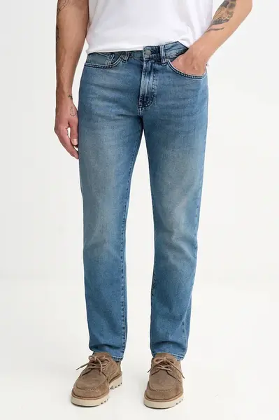 Džíny BOSS Orange ONYX BO pánské, modrá barva, 50534678