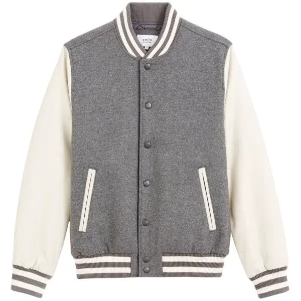 CELIO FUVARSI Pánska bunda, sivá, veľkosť