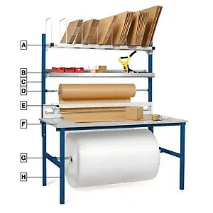 Baliaci stôl RAJA 1600 x 800 x 850 mm