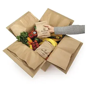 Tepelně izolační papír Recycold™ Climaliner, šířka 38cm, délka 80cm, hnědý | RANPAK