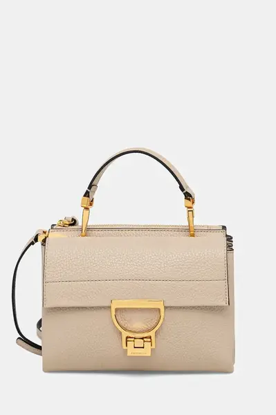 Kožená kabelka Coccinelle