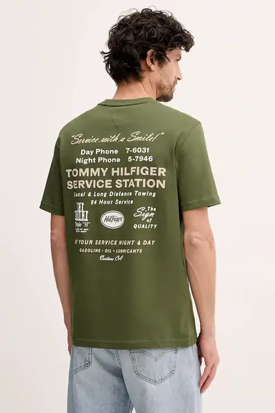 Bavlněné tričko Tommy Hilfiger
