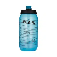 Cyklo láhev Kellys Kolibri 0,55l Transparent Blue