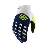 Motokrosové rukavice 100% Airmatic modrá/bílá modrá/bílá XL