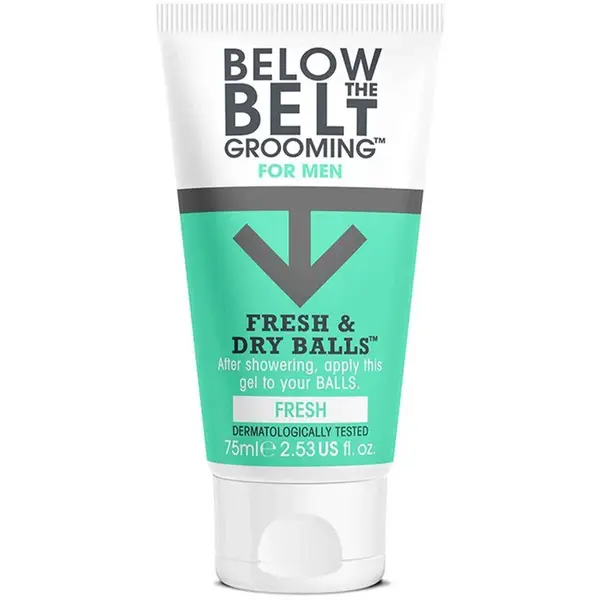 Below the Belt Grooming Below The Belt Fresh & Dry Balls Fresh deodorant na intímne partie pre mužov 75 ml