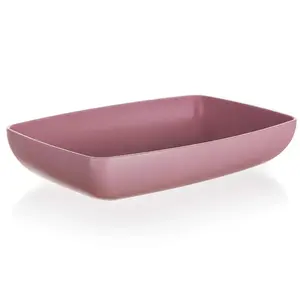 Servírovací talíř 18x12x3.5cm raspberry 55056782 a26511