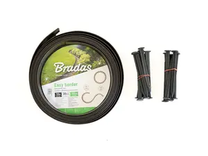 Bradas Easy Border 5 x 1000 cm černá 1 ks 3926.90.97