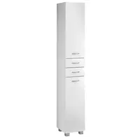 Vysoká skříňka Pik 30 bílý